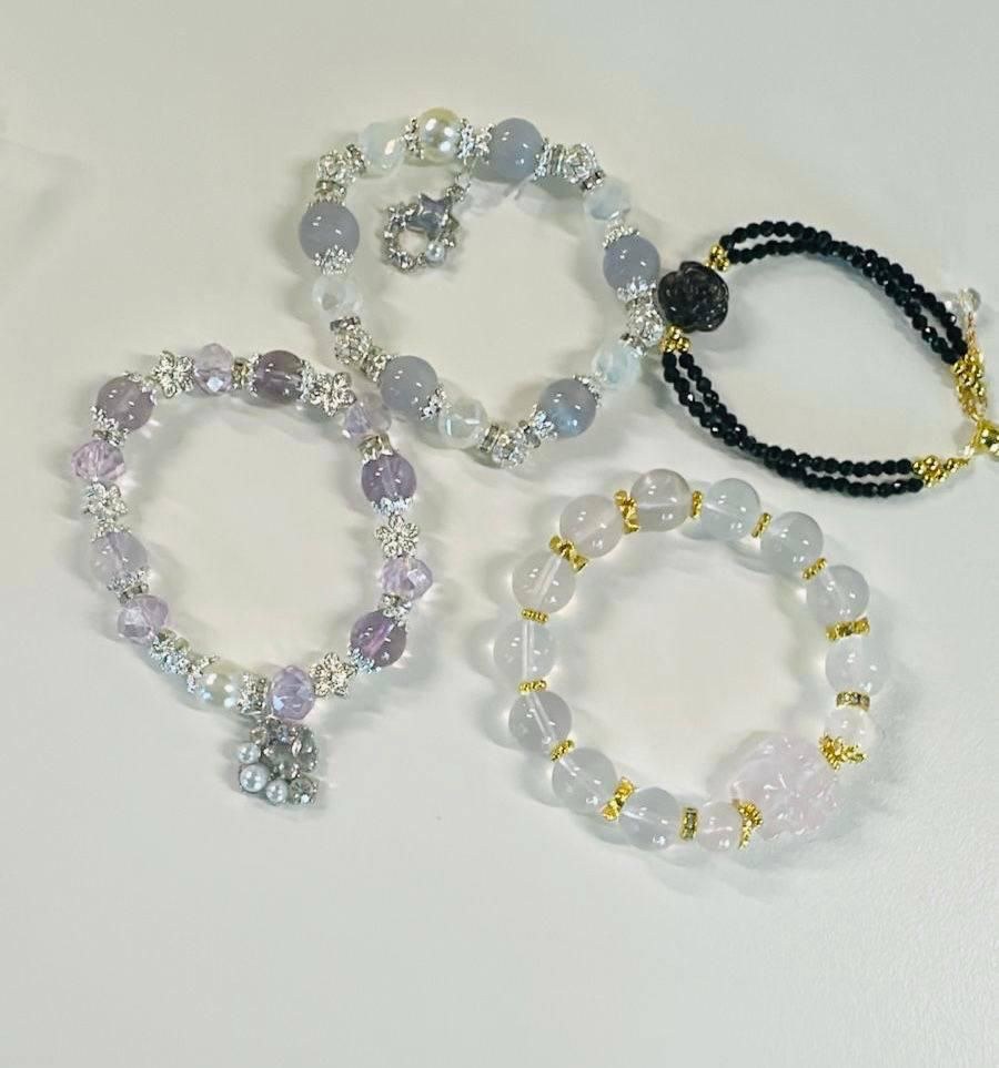 Charm Alchemy crystal bracelets